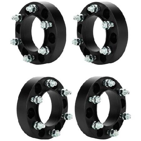 6x5.5 2インチ (50.8mm) ハブセントリックホイールスペーサー 1996-2022 トヨ...