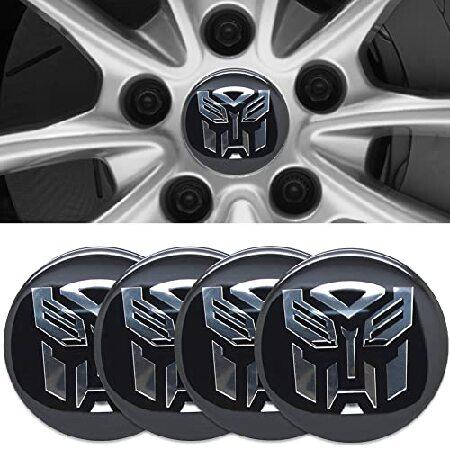 4pcs Wheel Center Caps Sticker for Transformers, B...
