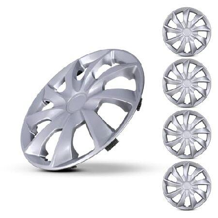 4-Pack 16 Inch Wheel Rim Cover Hubcaps, AUTOWIKI S...