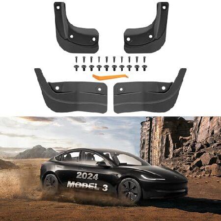 KUNIST 4PCS Upgraded Mud Flap for 2024 Tesla Model...