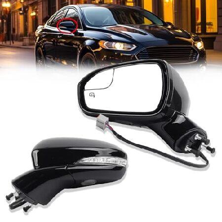 Dasbecan Left Driver Side Power Door Mirror Compat...