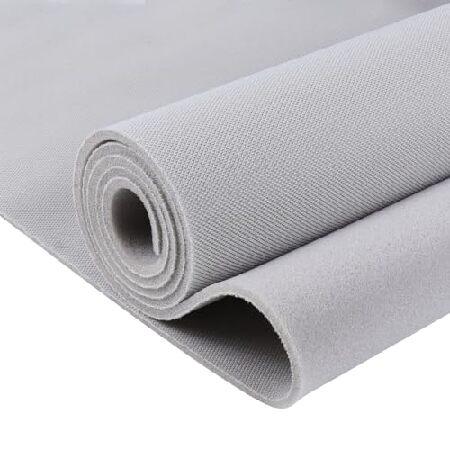 ヘッドライナー生地 1/9インチ (3mm) フォームバッキング素材 幅60インチ × 長さ85イン...