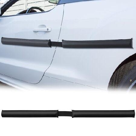 GlikCeil 磁気カードアプロテクター 取り外し可能な車のドアへこみプロテクター 車庫 駐車場 ...