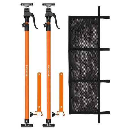 LUCKIN USE カーゴバー ピックアップトラック荷台用 49.2~144.2インチ 2個パック...