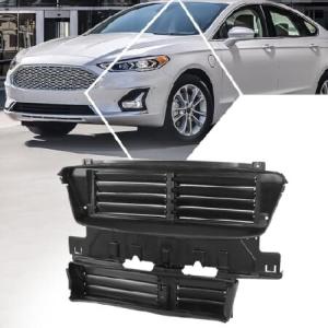 Factory Style Radiator Grille Shutter Assembly Compatible with 17-20 Ford Fusion,Matte Black 輸入品