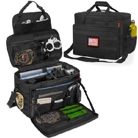 ITHWIU パトロールバッグ 警察 警察 バッグ 車のフロントシートオーガナイザー 警察用 ノート...