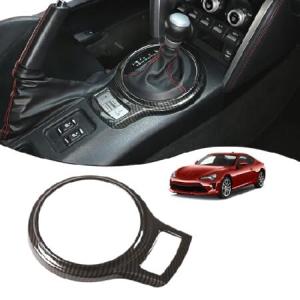 JONKOKO Car Interior Center Consoles Gear Shift Frame Trim Sticker Compatible with Subaru BRZ Toyot@ 86 2012-2020 Auto Gear Shift Panel Fra 並行輸入品｜import-express-net