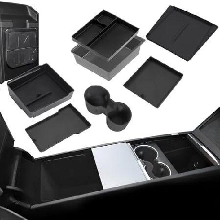 センターコンソールオーガナイザー 7個 2024 Tesla Model 3 Highland用 セ...