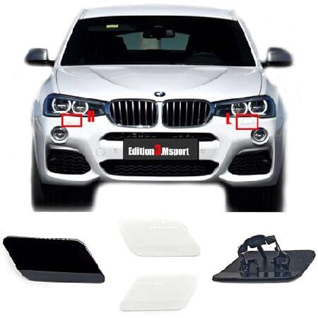 Trimla ヘッドライトウォッシャーカバー 14-17 BMW X3 SAV F25LCI(Mスポ...
