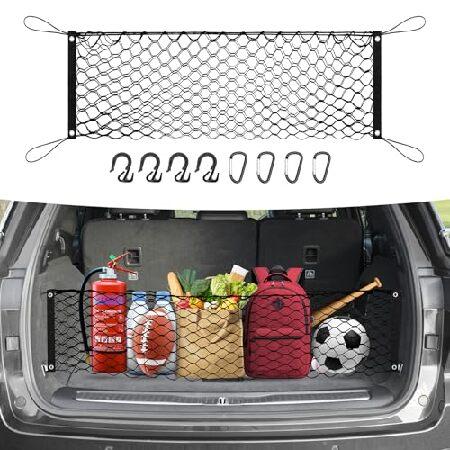 Canvcle トランクカーゴネット 2021-2025年式ジープグランドチェロキーL(7シート)用...