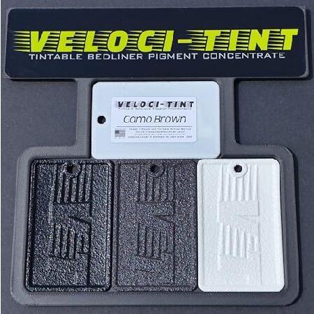 Veloci-Tint 100色以上の色から選択可能 ラプターライナー 着色可能なベッドライナー 顔...