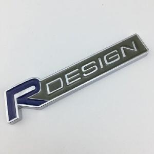 WNYBFL Car Emblem Badge Decal for Volvo R Design XC60 V70 S60 V40 V60 C30 V50, Car Lettering Badge Emblem Sticker, Car Grill Trunk Badge St 並行輸入品｜import-express-net
