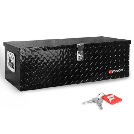 FORWODE 30インチ トラック荷台ツールボックス アルミニウム製 高耐久 トレーラーツールボッ...
