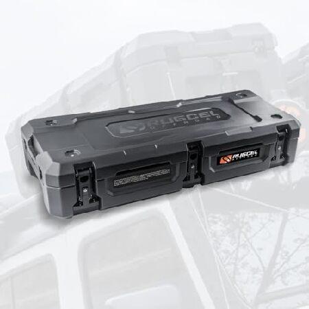 RUGCEL 58L オーバーランドケース カーキャンプ用品ボックス ルーフ装備ボックス 収納ボック...