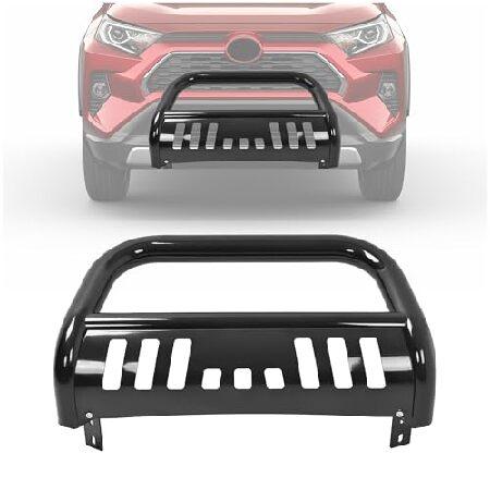 HECASA フロントブルバー 2006-2018 トヨタ RAV4対応 ライト＆パウダーコーティン...