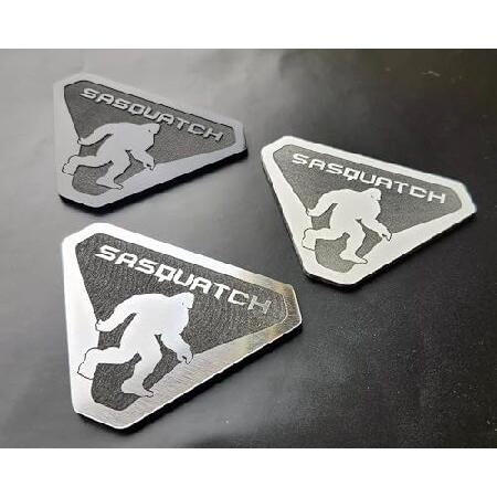 Sasquatchカスタムフェンダーエンブレムバッジロゴフォードブロンコトラックスポーツオフロード4...