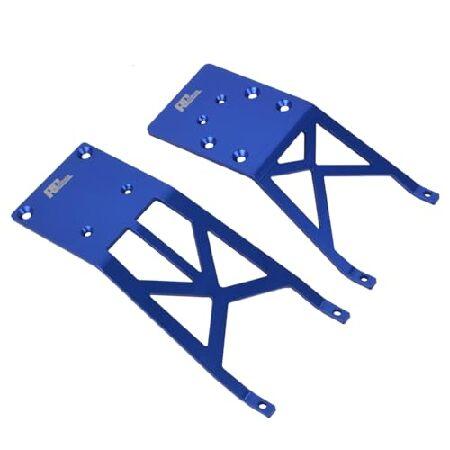 アルミニウム合金 フロントリアスキッドプレート スキッドプレート Traxxas Slash 2WD...