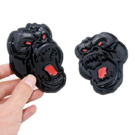 2 Pcs ngry Gorilla Ape Angry Side Rear Emblems 3D ...