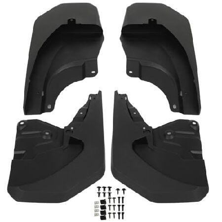 SCITOO 4PCS Mud Flaps Front ＆ Fear Splash Guard Se...
