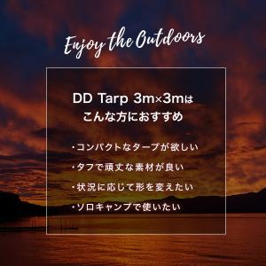 DDハンモック DDタープ 3m x 3m タ...の詳細画像2