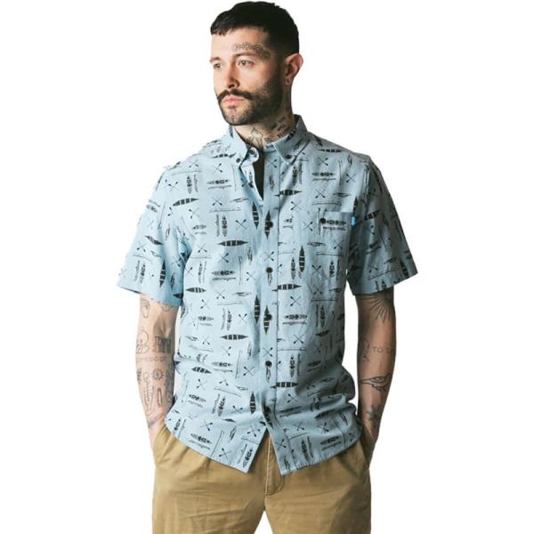 カブー (KAVU) メンズ 半袖シャツ トップス Juan Short-Sleeve Shirt ...