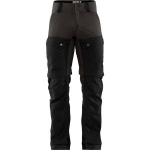 フェールラーベン (Fjallraven) メンズ ハイキング・登山 ボトムス・パンツ Keb Gaiter Long Trouser (Black/Stone Grey)｜import-garage