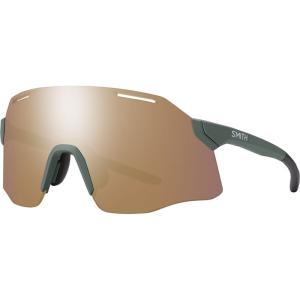 スミス (Smith) メンズ スポーツサングラス Vert Chromapop Sunglasses (Matte Alpine Green/ChromaPop Rose Gold Mirror)