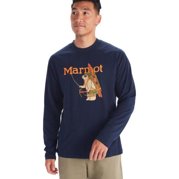 マーモット (Marmot) メンズ 長袖Tシャツ トップス Backcountry Marty L...