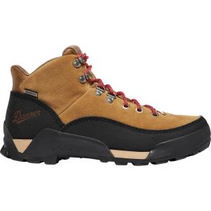 ダナー (Danner) レディース ハイキング・登山 シューズ・靴 Panorama Mid Hiking Boot (Brown/Red)｜import-garage