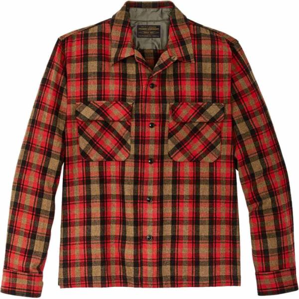 フィルソン (Filson) メンズ シャツ Buckner Wool Camp Shirt (Re...