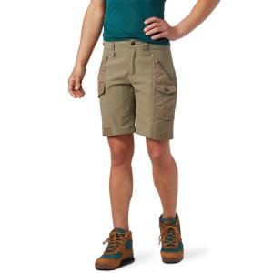 フェールラーベン (Fjallraven) レディース ハイキング・登山 ボトムス・パンツ Nikka Curved Short (Light Olive)｜import-garage