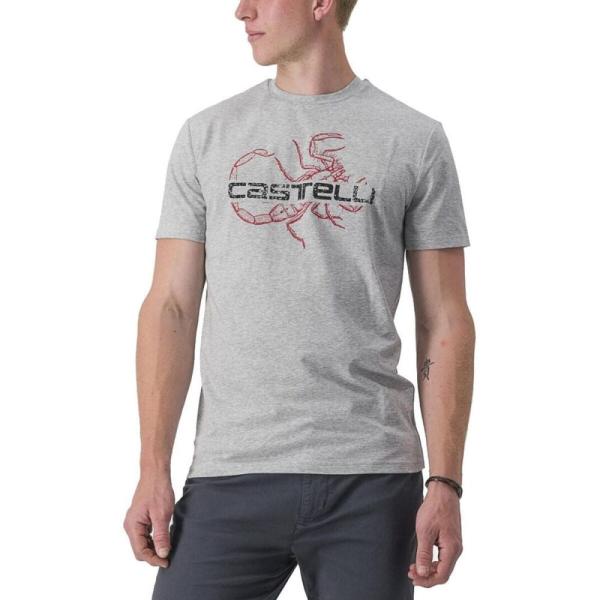 カステリ (Castelli) メンズ Tシャツ トップス Finale T-Shirt (Trav...
