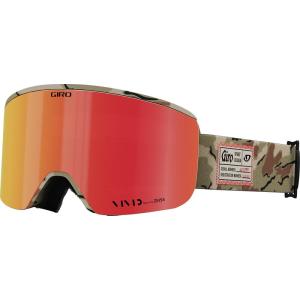 ジロ (Giro) ユニセックス スキー・スノーボード ゴーグル Axis Goggles (Green Surplus/Vivid Ember/Vivid Infrared)｜import-garage