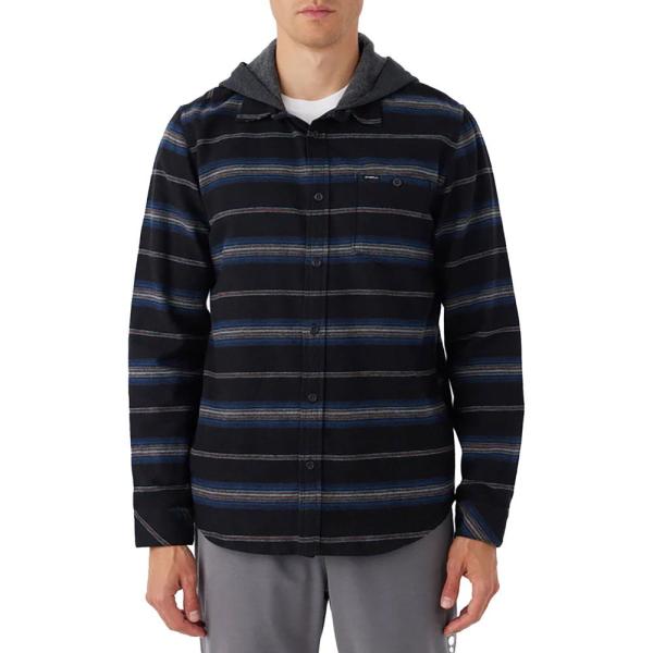 オニール (O&apos;Neill) メンズ パーカー Redmond Flannel Hoodie (Bl...