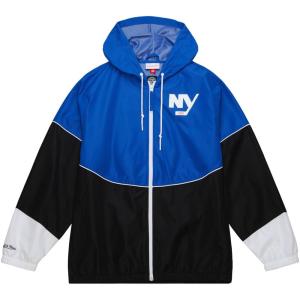 ミッチェル&ネス (Mitchell & Ness) メンズ ジャケット アウター New York Islanders Team Black Windbreaker Jacket｜import-garage