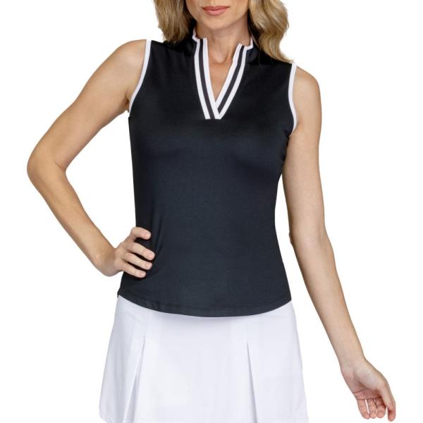 テイル (Tail) レディース ゴルフ トップス Sleeveless Golf Polo (On...