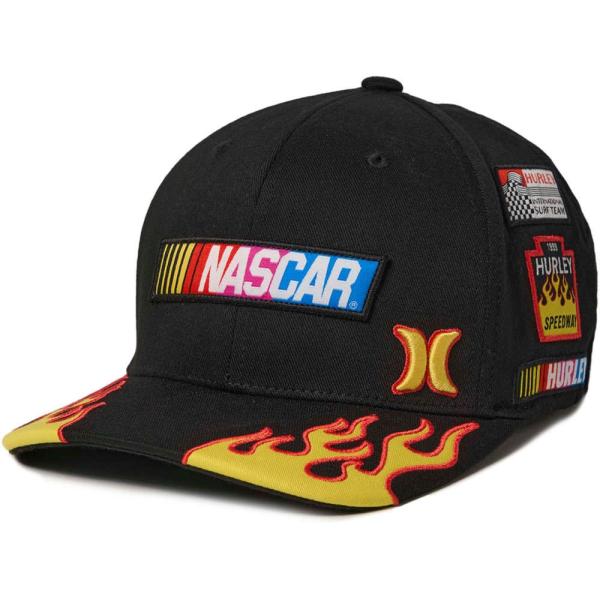 ハーレー (Hurley) メンズ キャップ 帽子 Nascar Stretch Fitted Ha...