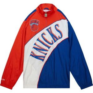 ミッチェル&ネス (Mitchell & Ness) メンズ ジャケット アウター Mitchell And Ness New York Knicks White Arch Windbreaker｜import-garage