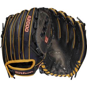 ウィルソン (Wilson) ユニセックス 野球 グローブ 12.5'' V125 A2000 Series Fastpitch Glove W/ Spin Control' (Black/Gold)｜import-garage