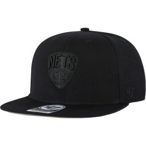 フォーティセブン (47) ユニセックス キャップ 帽子 Brand Adult Brooklyn Nets No Shot Captain Snapback Hat