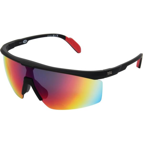 DSG ユニセックス メガネ・サングラス Semi Rim Shield Sunglasses (B...