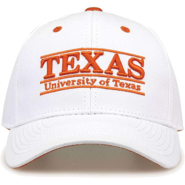 ゲーム (Game) メンズ キャップ 帽子 The Texas Longhorns White N...