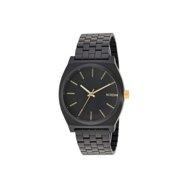 ニクソン (Nixon) メンズ 腕時計 Time Teller (Matte Black/Gold...