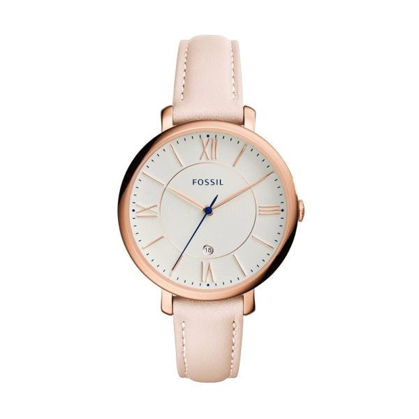 フォッシル (Fossil) レディース 腕時計 Jacqueline Three-Hand Lea...