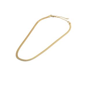 メイドウェル (Madewell) レディース ネックレス ジュエリー・アクセサリー Herringbone Chain Necklace (Vintage Gold)｜import-garage