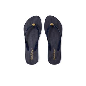 リリーピュリッツァー (Lilly Pulitzer) レディース ビーチサンダル シューズ・靴 Pool Flip-Flop (True Navy)