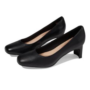 クラークス (Clarks) レディース パンプス シューズ・靴 Kyndall Iris (Black Leather)