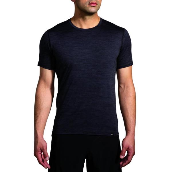 ブルックス (Brooks) メンズ トップス Luxe Short Sleeve (Heather...