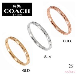 コーチ COACH アクセサリー バングル F59083 GLD ゴールド SLV シルバー RGD ローズゴールド ブレスレット レディース｜import-shop-aij3