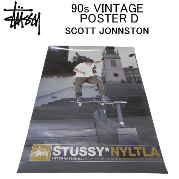 ステューシー ポスター STUSSY 90s VINTAGE POSTER D アートポスター・ヴィ...